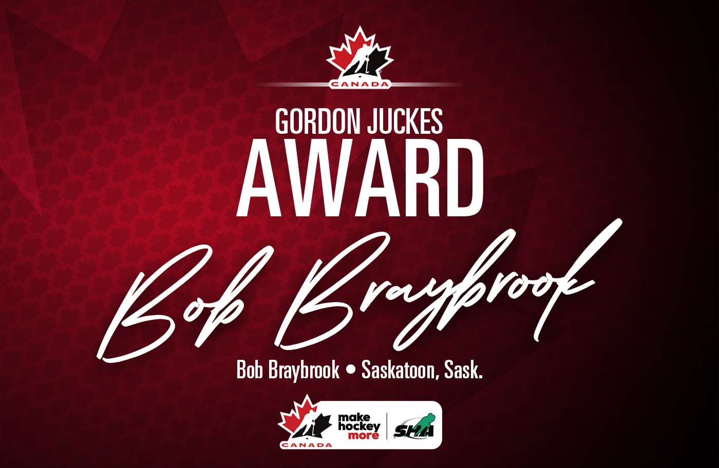 2021 gordon juckes award bob braybrook 1400 e