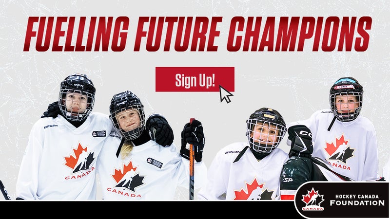 Hockey Canada Foundation Assist in Action