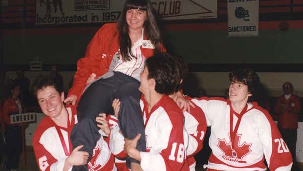 One giant leap… | Hockey Canada