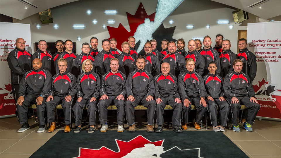 Certified hockey coaches from Hockey Canada's NCCP (National Coaching Certification Program)