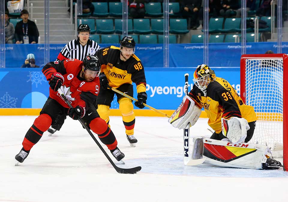 Olympics hockey. Hockey Germany USA.