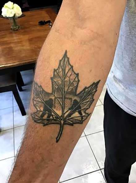 Canadiens and fans celebrate National Tattoo Day