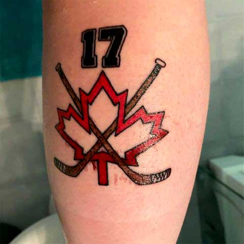 canadian club logo tattoo