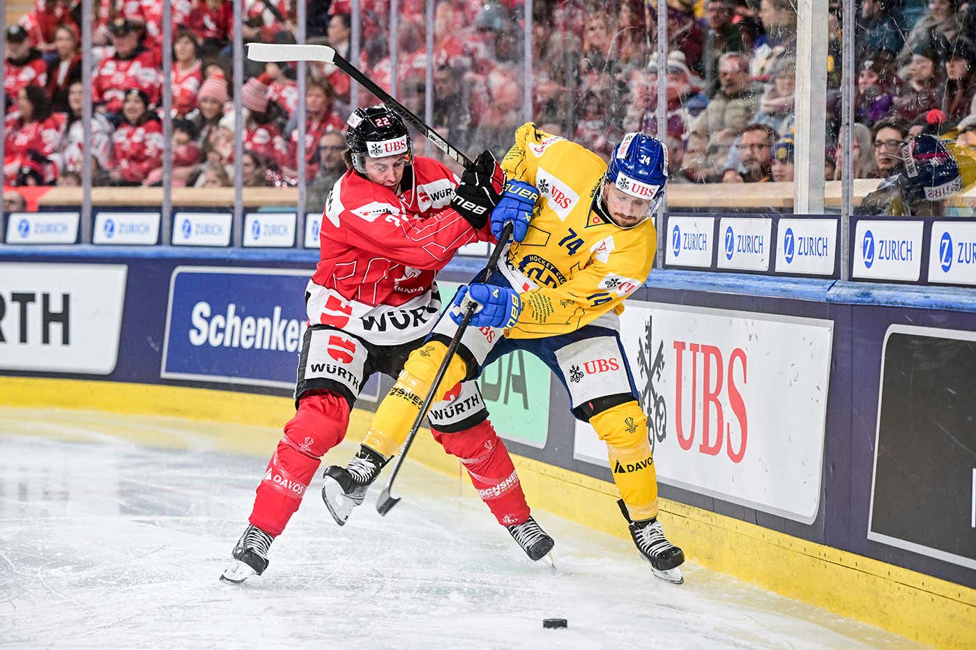 Hockey sur glace: Une demi-finale 100% suisse à la Coupe Spengler