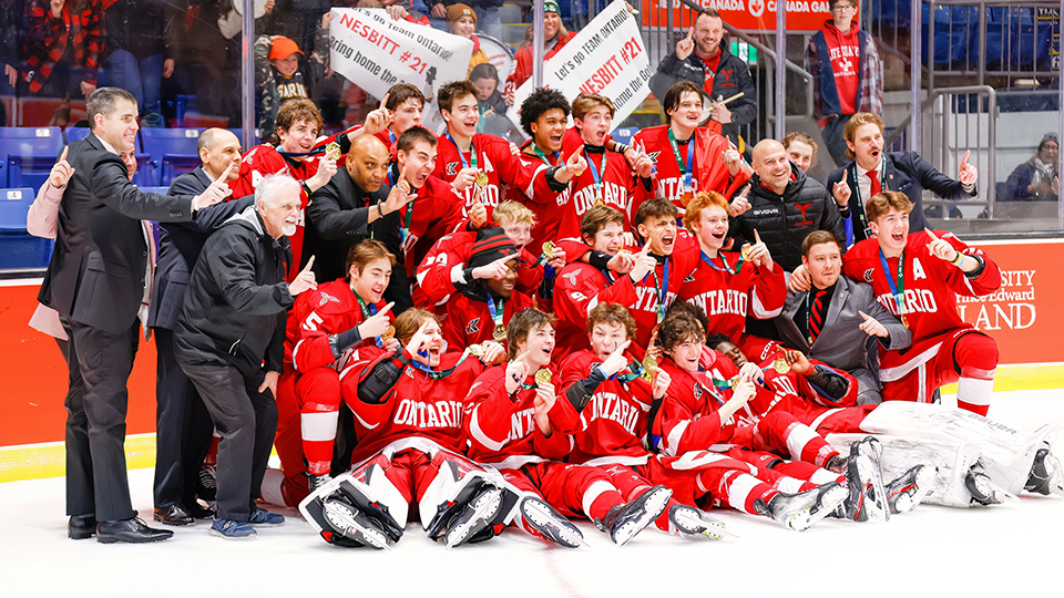 Ontario wins men’s hockey gold at 2023 Canada Winter Games Hockey Canada