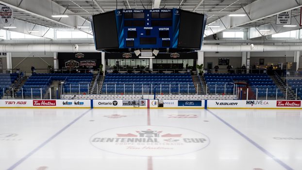 Centennial Cup at Sixteen Mile Sports Complex in Oakville, Ontario