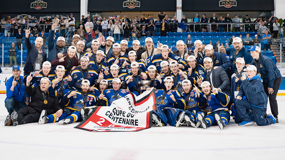 Collingwood Blues win 2024 Centennial Cup | Hockey Canada