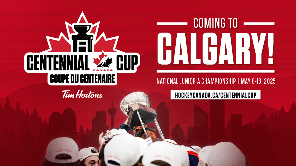 Calgary to host 2025 Centennial Cup, presented by Tim Hortons Hockey