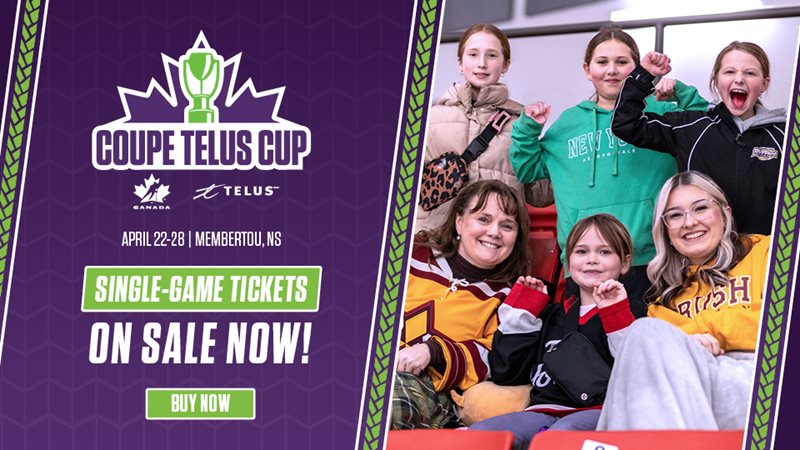2024 TELUS Cup  single game tickets