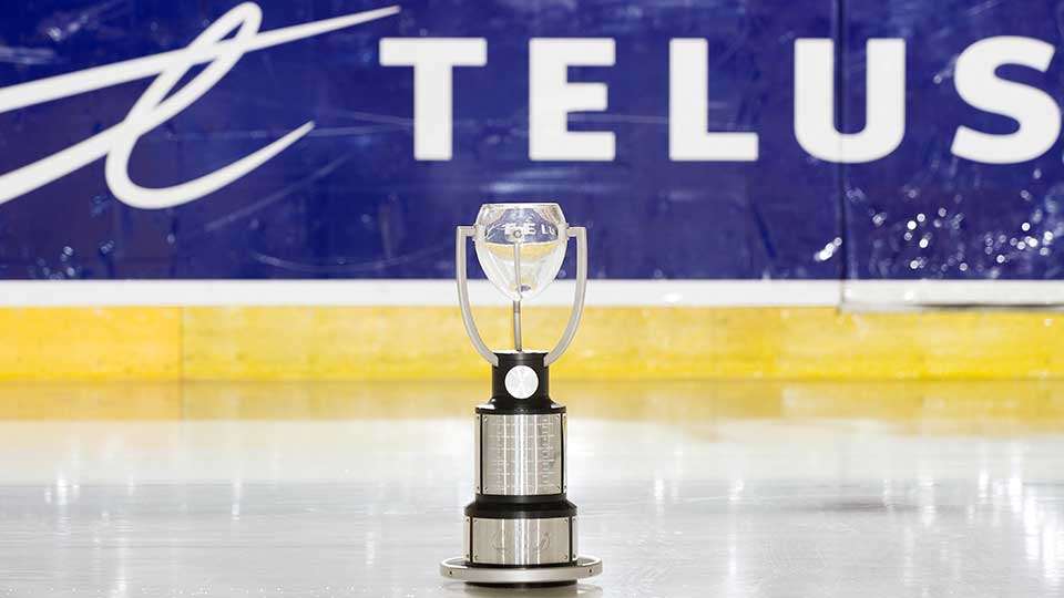 telus cup trophy