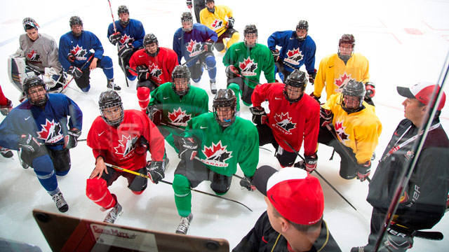 Men's Connor Bedard Team Canada Nike Black Hockey Jersey 22/23