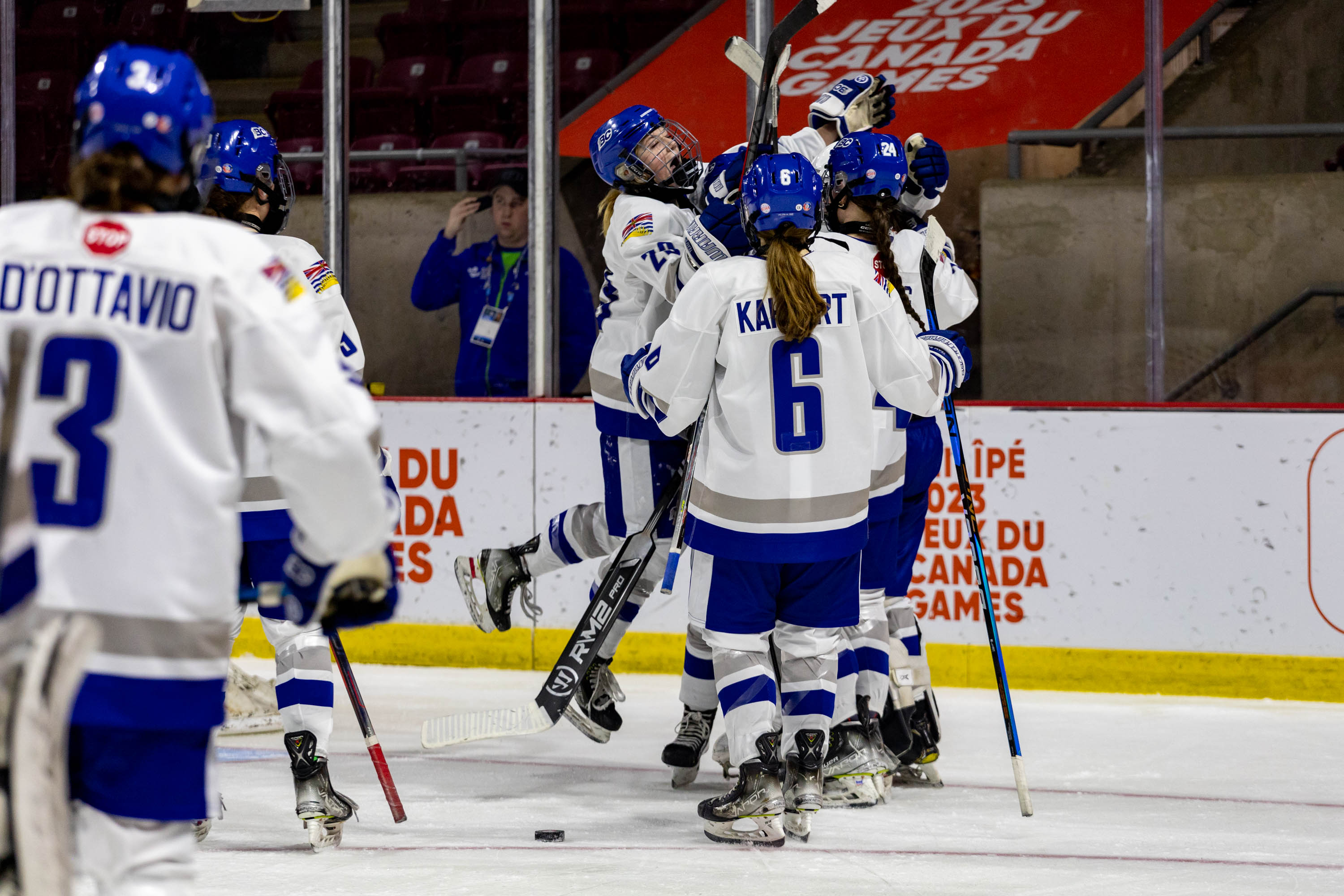 British Columbia wins women’s hockey gold at 2023 Canada Winter Games