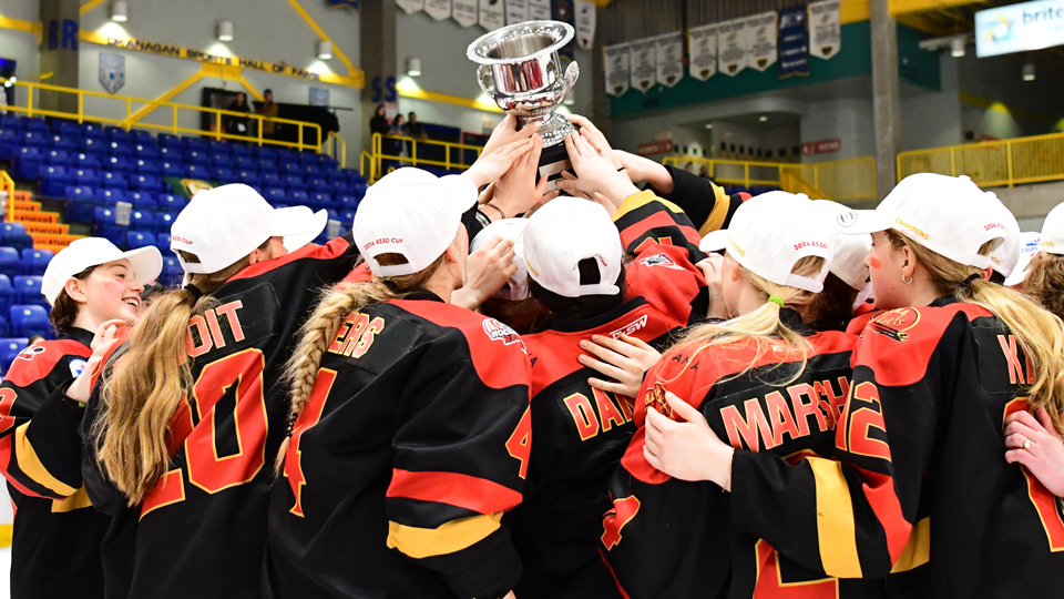 Host locations selected for 2025 Esso and TELUS Cups Hockey Canada