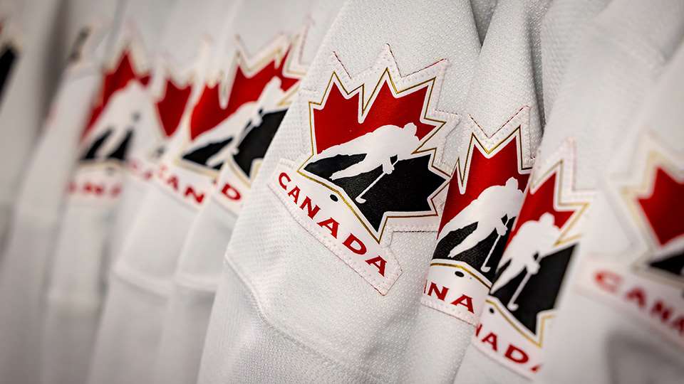 team canada white jersey logo sleeve