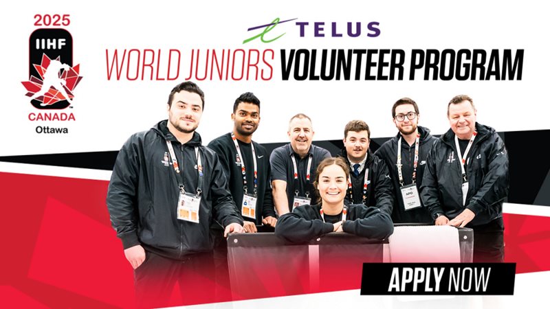 Join the 2025 World Juniors Volunteer Team