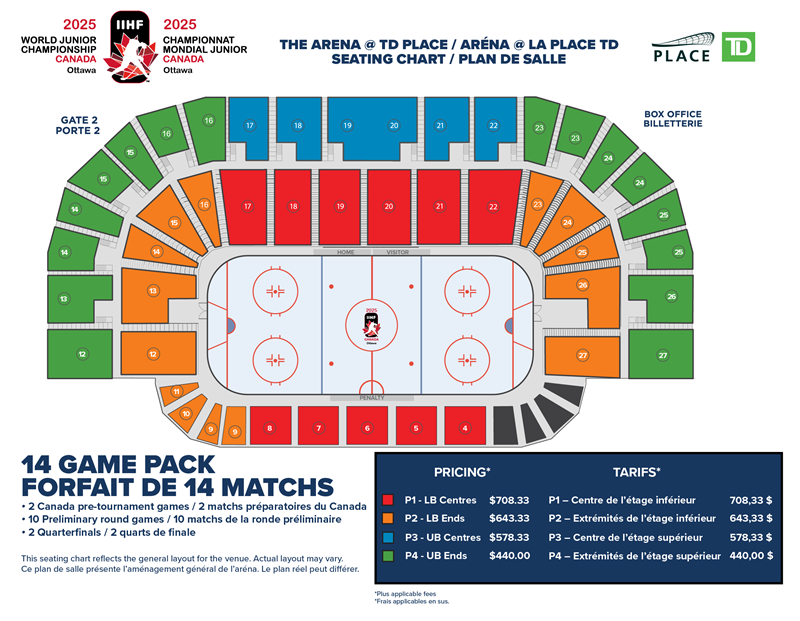 2025 IIHF World Junior Championship Priority Draw  Ottawa, Ontario