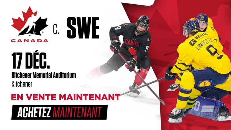 Canada vs. Sweden tickets in Kitchener ON