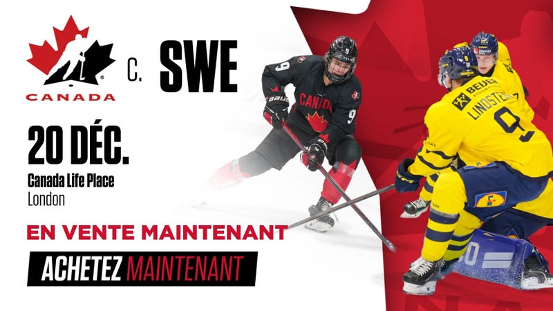 Canada vs. Sweden tickets in Kitchener ON