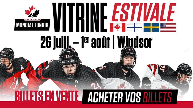 Mondial junior vitrine estivale 2026
