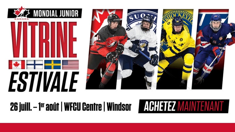 Mondial junior vitrine estivale 2026
