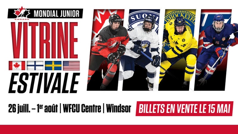 Mondial junior vitrine estivale 2026