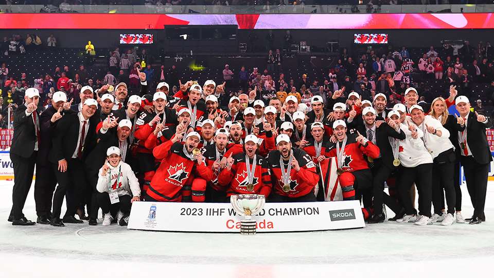 Canada wins gold at 2023 IIHF World Championship