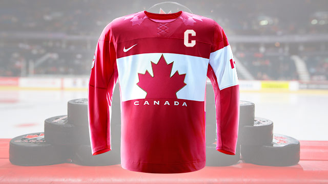 sidney crosby team canada jersey