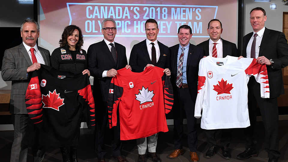 Hockey Team for 2018 Olympic Winter Games