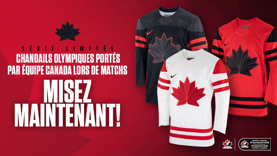 2022 olympic game worn jersey auction f