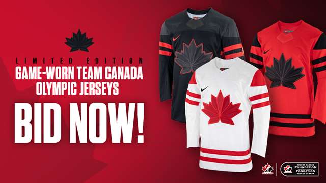 NHL Men's Team Canada Olympic Hockey Jersey