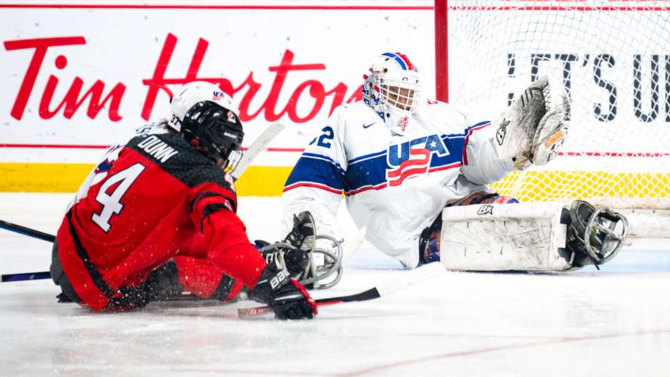 Great hockey action, fundraising highlights men's memorial hockey