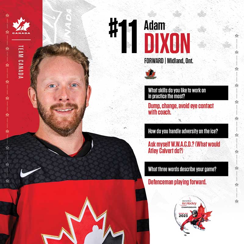 Player Profile - Adam Dixon 