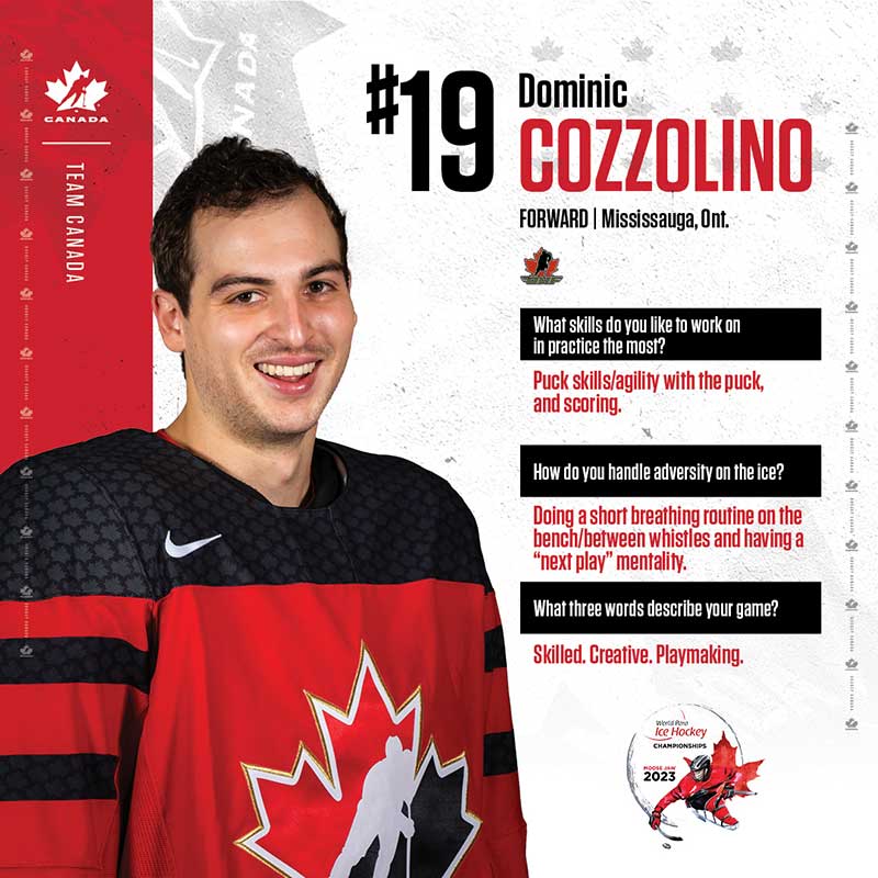 Player Profile - Dominic Cozzolino 