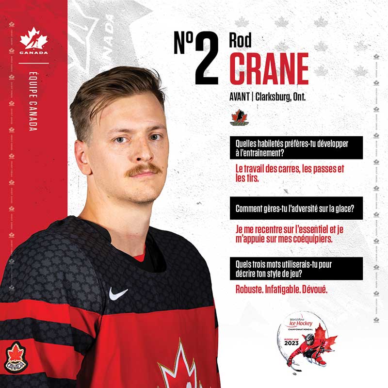 Profils de joueurs - Rod Crane