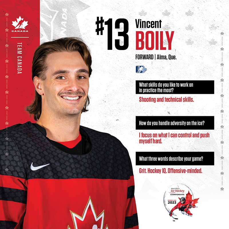 Player Profile - Vincent Boily 