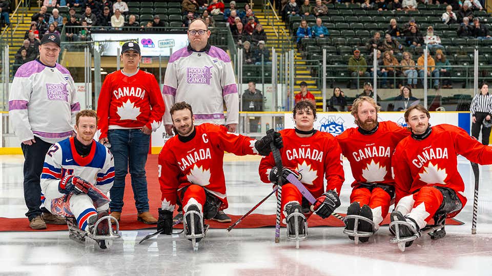 2025 para cup hockey fights cancer