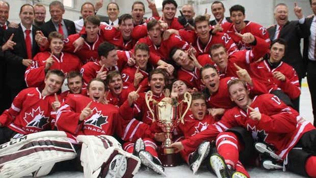 Le Canada gagne la médaille d’or à la Coupe Ivan Hlinka