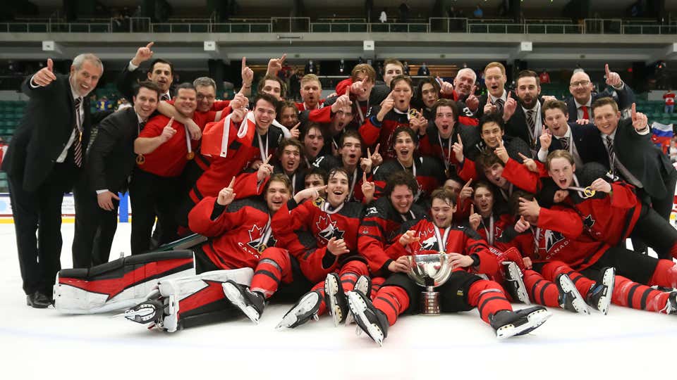 Canada wins gold at 2021 IIHF U18 World Championship