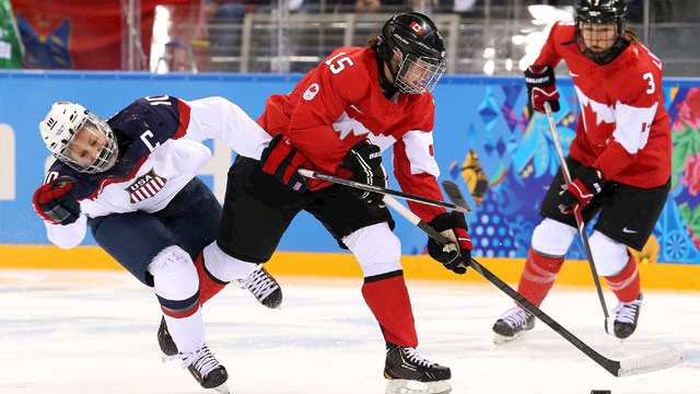 Marie-Philip Poulin 2014 Team Canada Sochi Winter Olympics 8x10