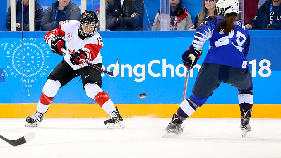 Hockey gold medal 2025 game 2018 time