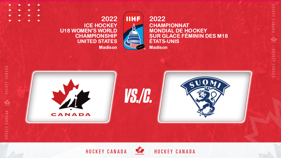 Aperçu du Mondial féminin des M18 : Canada c. Finlande
