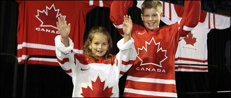 Nike Team Canada IIHF Authentic 2010 Olympics Hockey Jersey