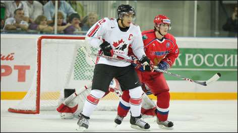 2007-08 Colton Gillies Team Canada World Junior Championships Game