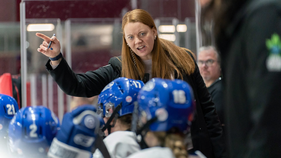 From stage lights to hockey heights