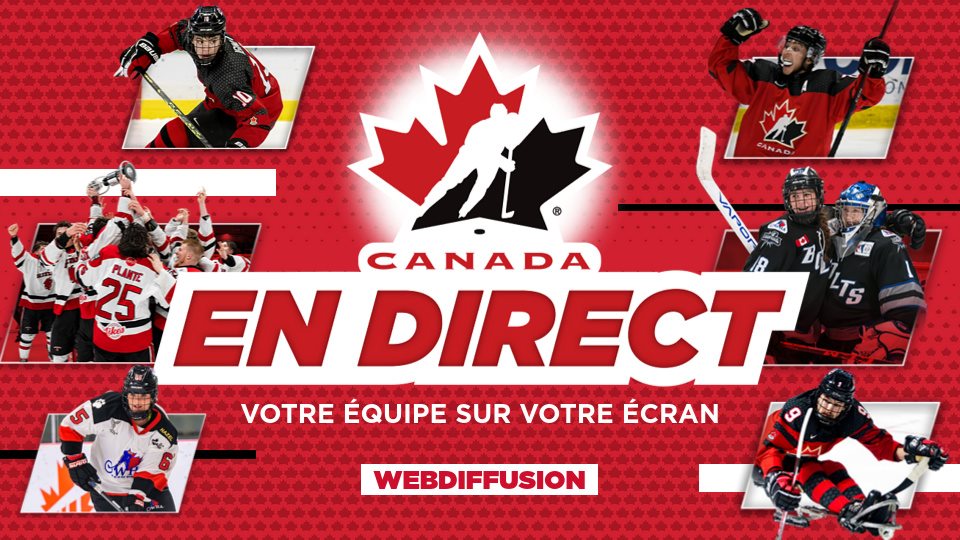 Suivez Hockey Canada en direct